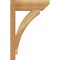 Ekena Millwork Thorton Slat Rough Sawn Outlooker, Western Red Cedar, 6"W x 16"D x 24"H OUT06X16X24THR06RWR - alternate 3